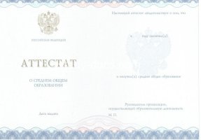 Аттестат за 11 класс 2014-2020 в Раменском